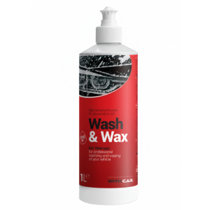 Profesjonalny szampon samochodowy WASH & WAX 1L (30 myć)
