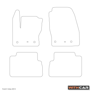 Dywaniki tekstylne do Ford C-Max