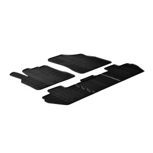 Dywaniki gumowe do Peugeot Rifter (Preklopni sovoznikov sedež/round fixing)