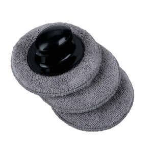 Gąbki polersko-czyszczące z mikrofibry z uchwytem