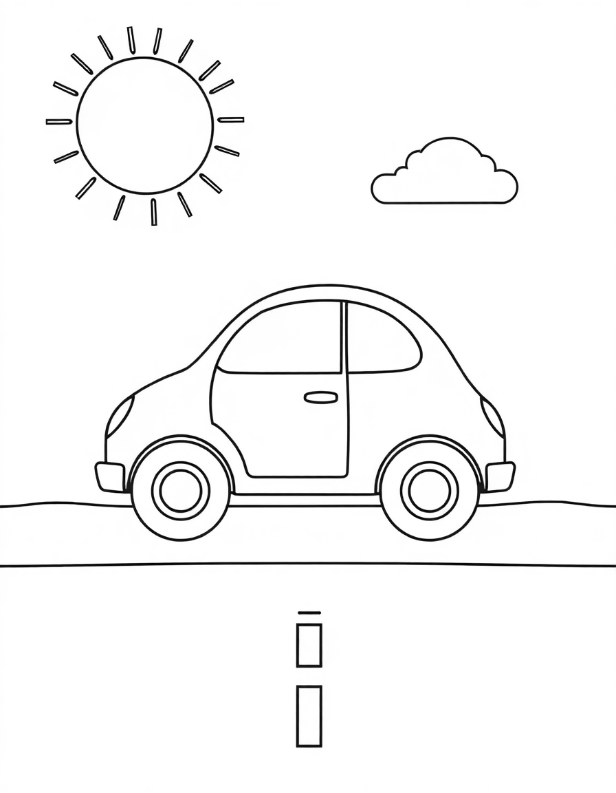 43-A_large__cute__rounded_car_is_centered_o