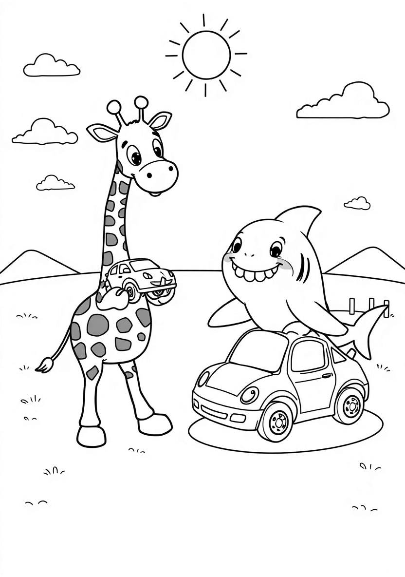 57-A_friendly_giraffe_and_a_smiling_baby_sh