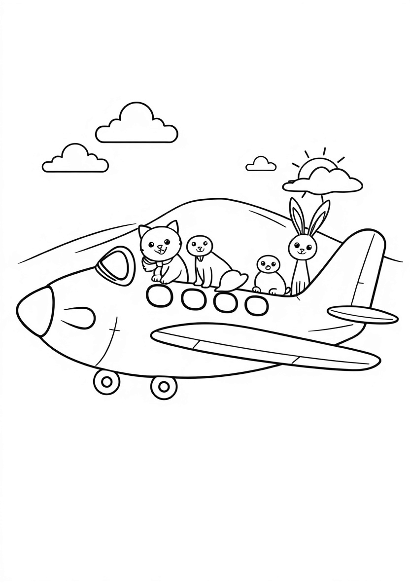 60-A_cheerful_airplane_is_centered_on_the_p
