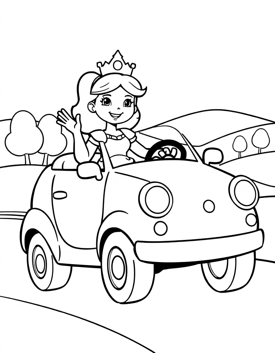 80-A_cheerful_princess_sits_in_a_small__whi